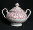 Johnson Brothers Rose Bouquet - Pink Sugar Bowl & Lid
