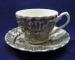 Myott - Staffordshire Royal Mail - Brown/Cream Background Cup & Saucer