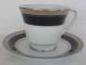 Noritake Crestwood Colbalt Platinum  4170 Cup & Saucer