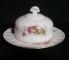 Paragon Canadian Provincial Flower - Pitcher Plant Butter Dish - Covered - Round Base