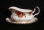 Royal Albert Old Country Roses - Made In England Gravy Boat & Underplate