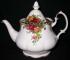 Royal Albert Old Country Roses - Made In England Tea Pot & Lid - Large