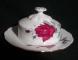 Royal Albert Sweet Romance Butter Dish - Covered - Round Base