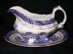 Royal Doulton Real Old Willow Gravy Boat & Underplate