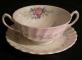 Royal Doulton Windermere H4856 Cream Soup & Saucer Set - Footed
