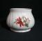 Sadler - Windsor Fine Porcelain Poinsettia And Holly Sugar Bowl - Small/Open