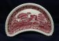 Spode Tower - Pink Crescent Dish- Glazing