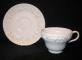 Wedgwood Cream Color On Cream Color - Shell Edge Cup & Saucer