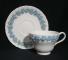 Wedgwood Lavender On Cream Color - Shell Edge Cup & Saucer