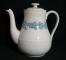 Wedgwood Lavender On Cream Color - Shell Edge Coffee Pot & Lid - Large