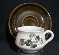 Denby Shamrock Cup & Saucer